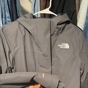 The North Face Charcoal Hooded Jacket